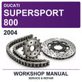 2004 Ducati Supersport 800 Workshop Service & Repair Manual