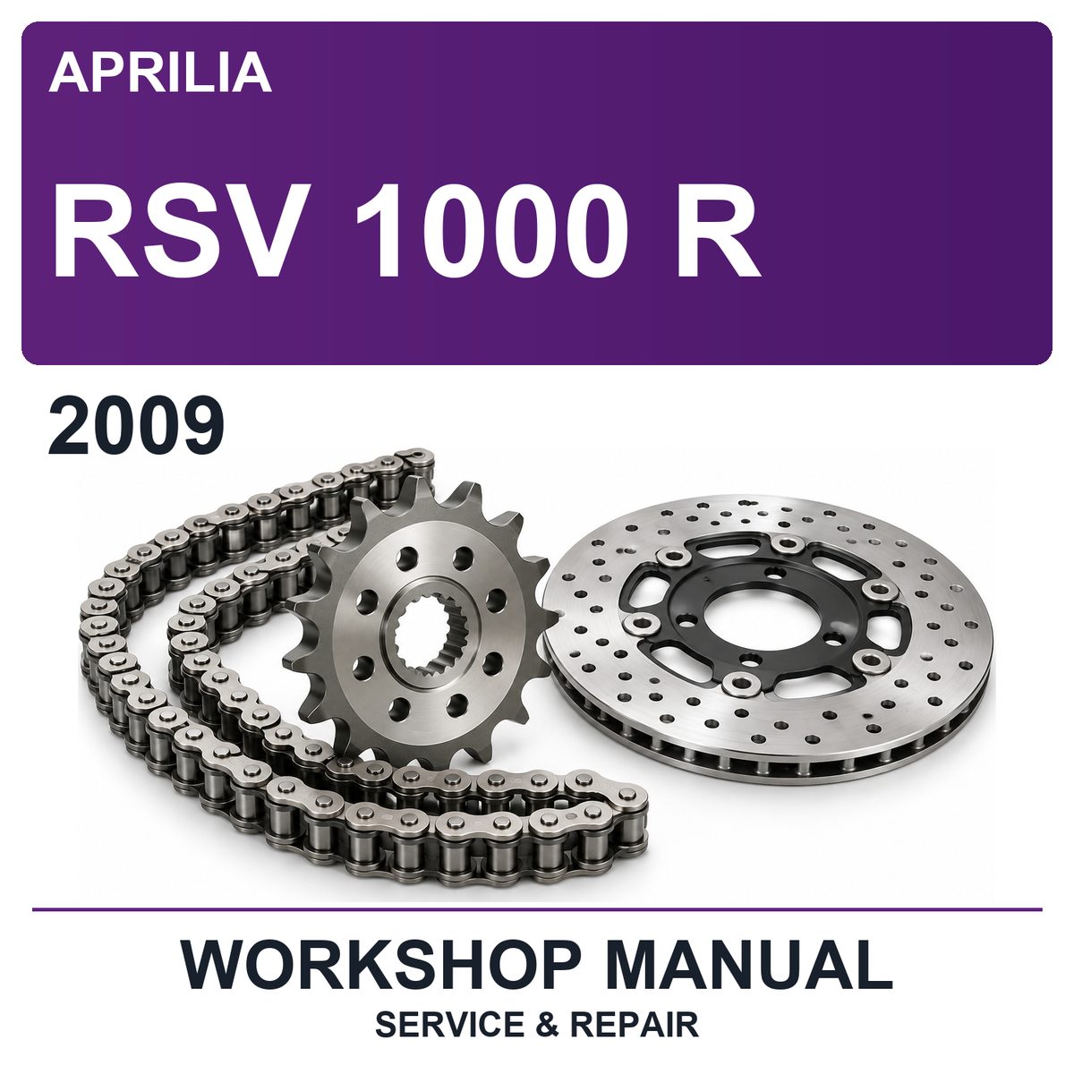 2009 Aprilia RSV 1000 R Workshop Service & Repair Manual