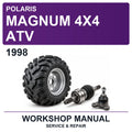 1998 Polaris Magnum 4X4 ATV Workshop Service & Repair Manual