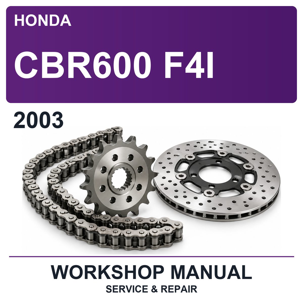 2003 Honda CBR600 F4I Workshop Service & Repair Manual