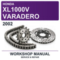 2002 Honda XL1000V Varadero Workshop Service & Repair Manual