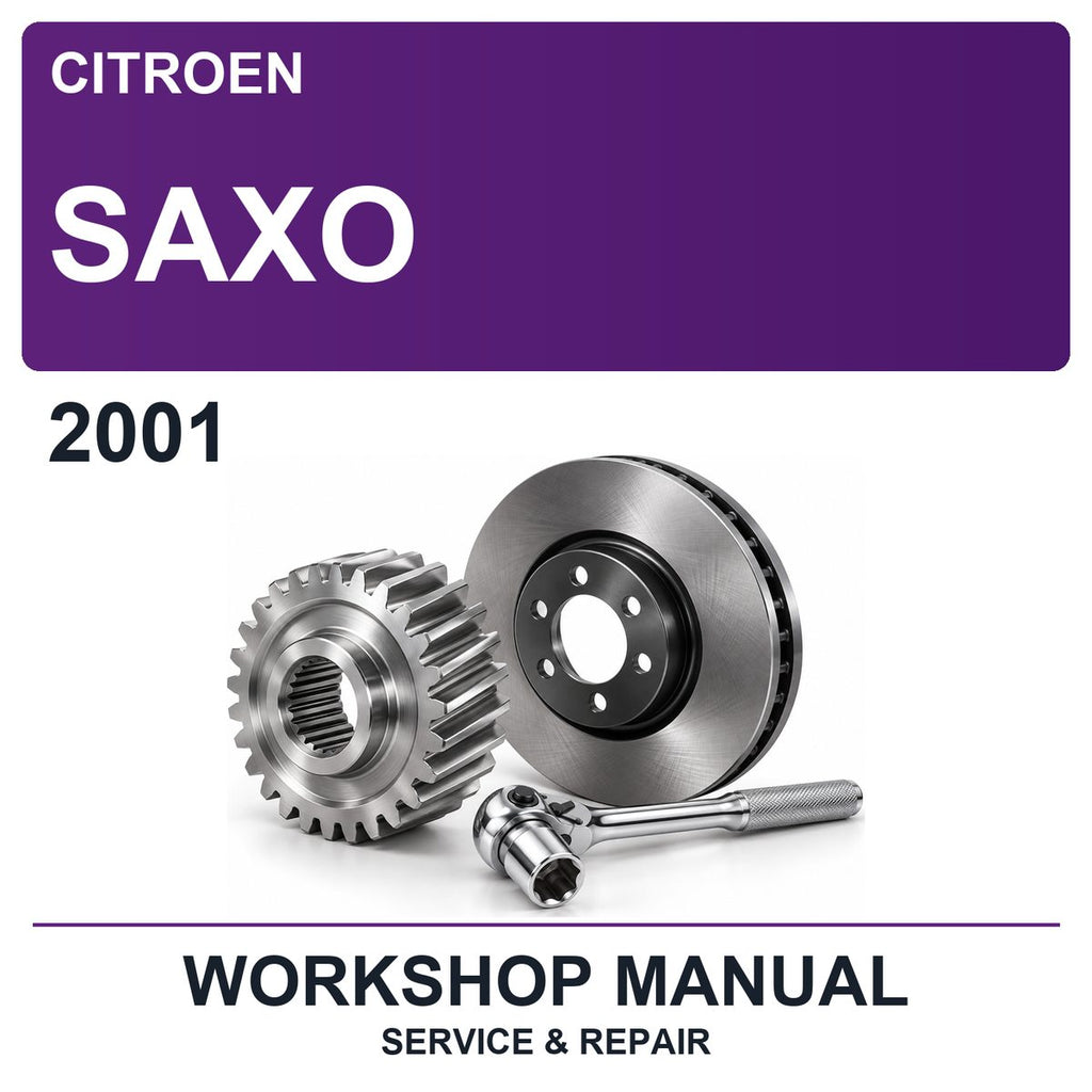 2001 Citroen Saxo Workshop Service & Repair Manual