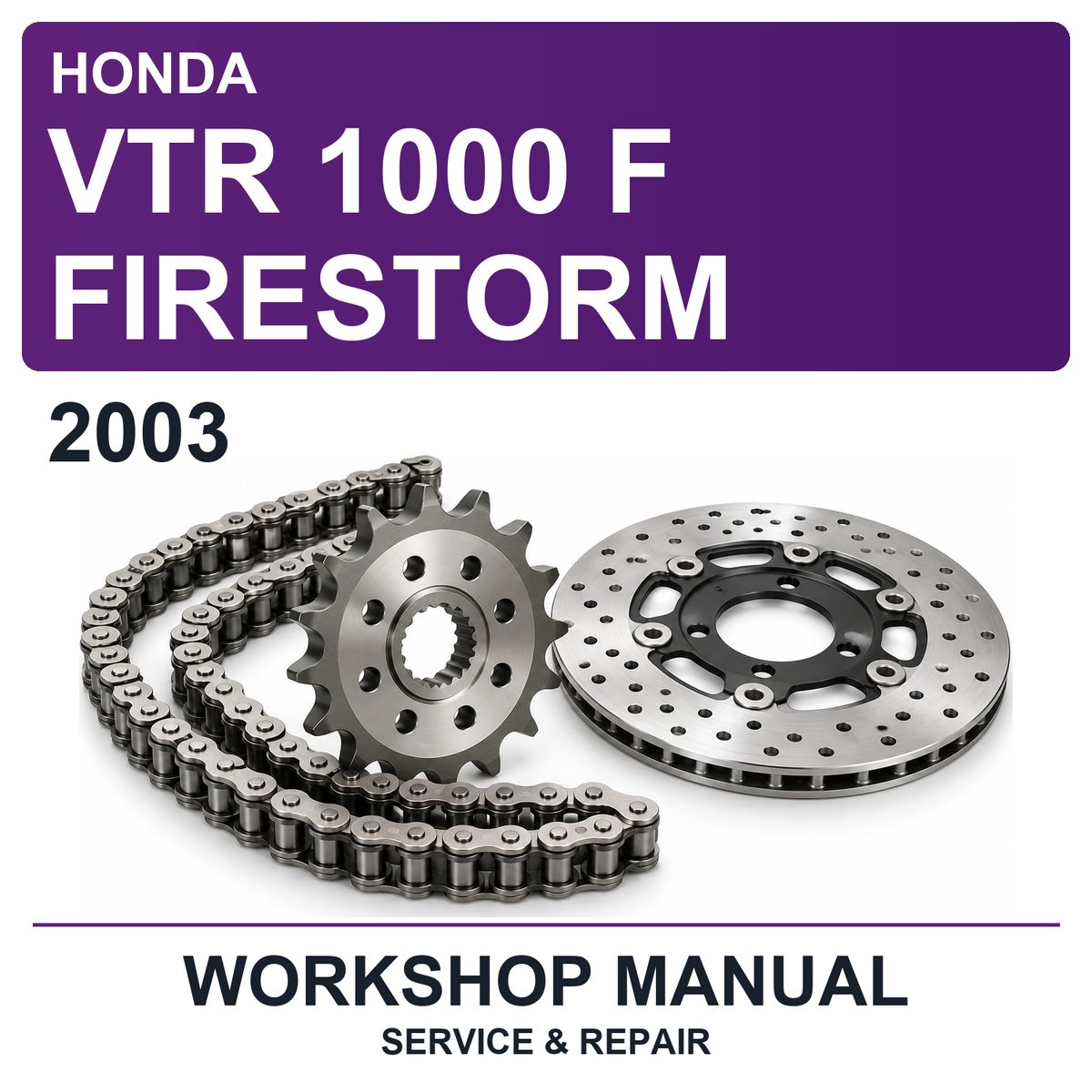 2003 Honda VTR 1000 F Firestorm Workshop Service & Repair Manual
