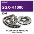 2008 Suzuki GSX-R1000 Workshop Service & Repair Manual