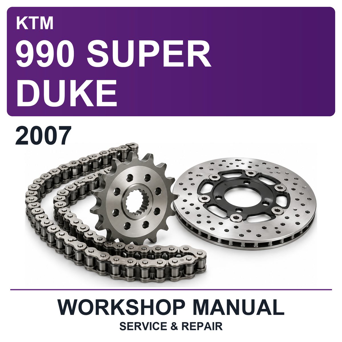 2007 KTM 990 Super Duke Workshop Service & Repair Manual