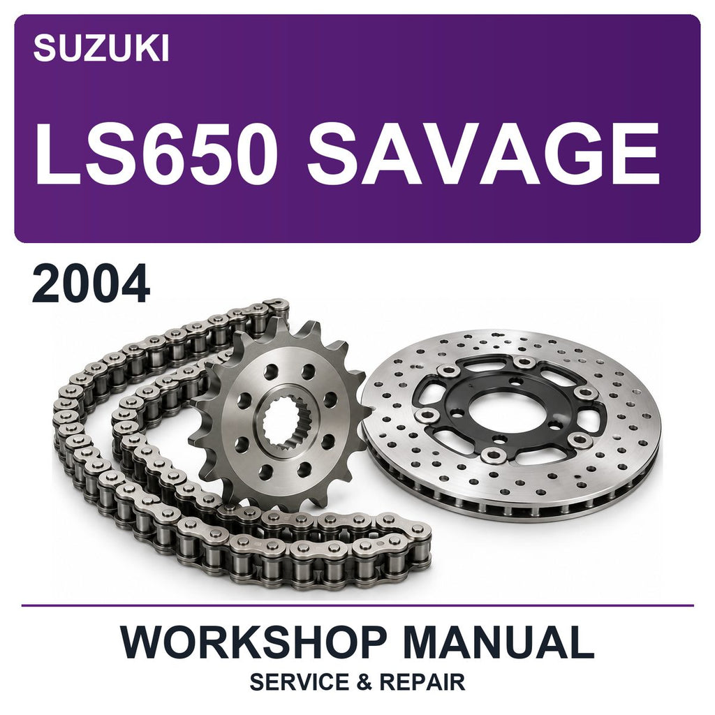 2004 Suzuki LS650 Savage Workshop Service & Repair Manual
