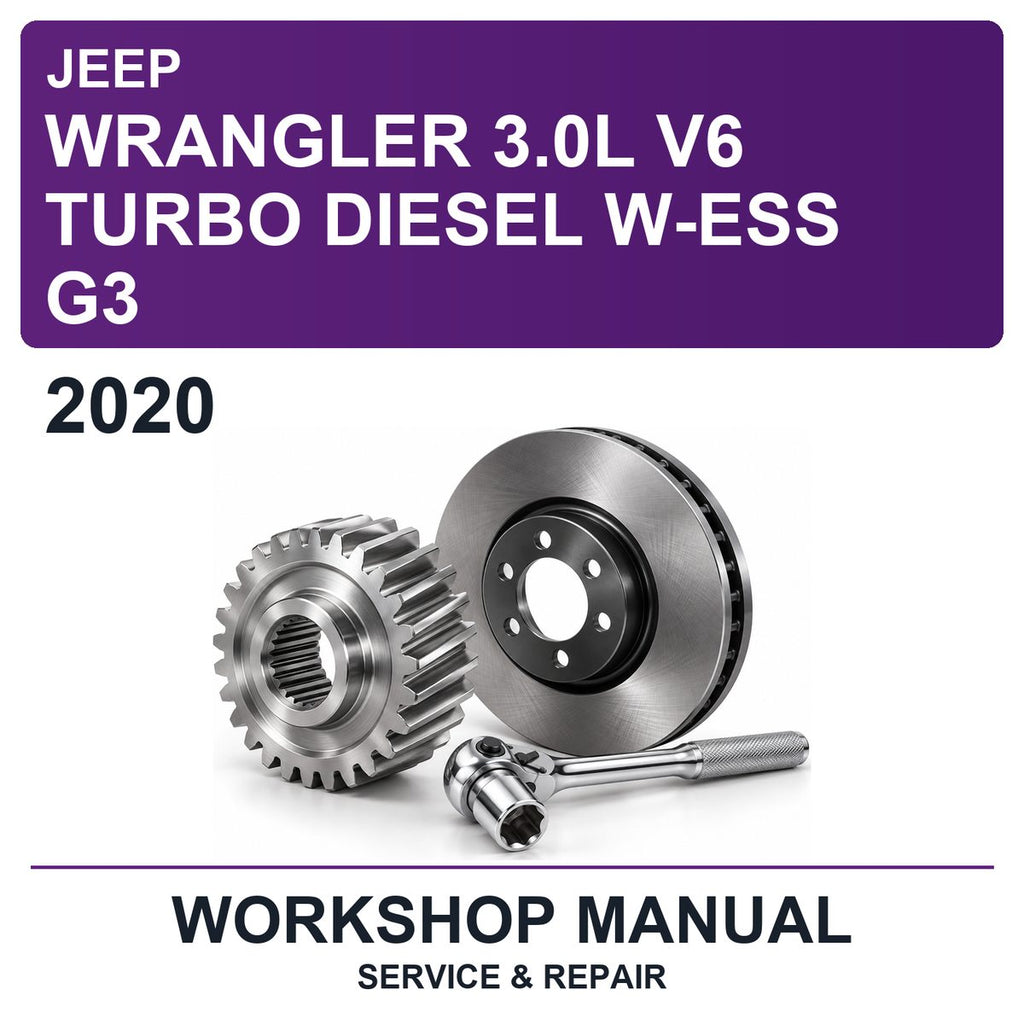 2020 Jeep Wrangler 3.0L V6 Turbo Diesel W-ESS G3 Workshop Service & Repair Manual