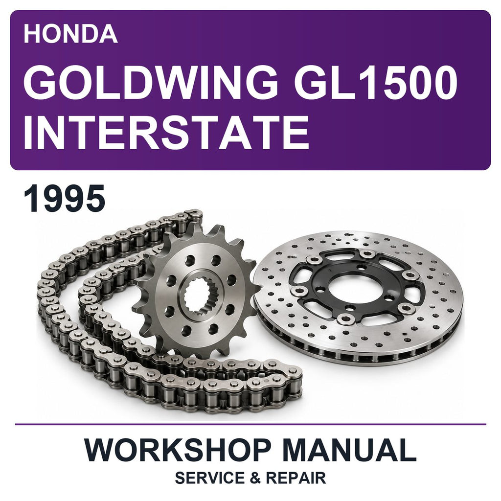 1995 Honda Goldwing GL1500 Interstate Workshop Service & Repair Manual