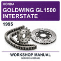 1995 Honda Goldwing GL1500 Interstate Workshop Service & Repair Manual
