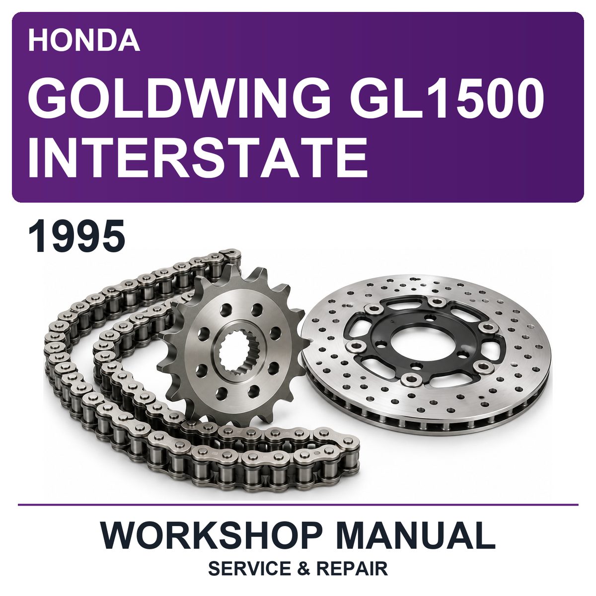 1995 Honda Goldwing GL1500 Interstate Workshop Service & Repair Manual