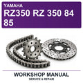 Yamaha RZ350 RZ 350 84 85 Workshop Service & Repair Manual