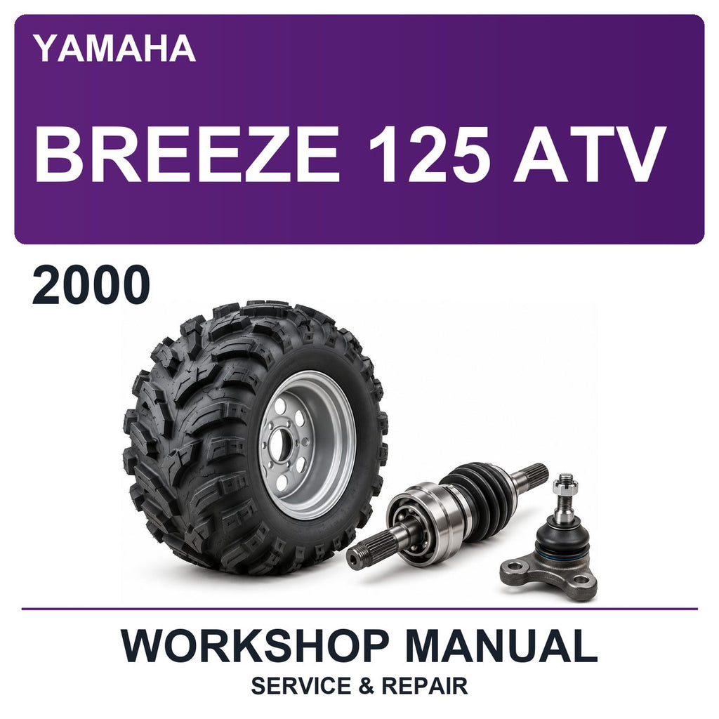 2000 Yamaha Breeze 125 ATV Workshop Service & Repair Manual