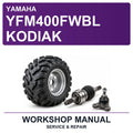 Yamaha YFM400FWBL Kodiak Workshop Service & Repair Manual