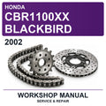2002 Honda CBR1100XX Blackbird Workshop Service & Repair Manual