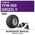 2001 Yamaha YFM 600 Grizzly Workshop Service & Repair Manual