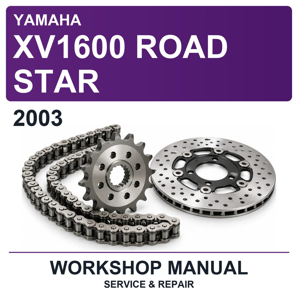 2003 Yamaha XV1600 Road Star Workshop Service & Repair Manual