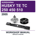 2005 Husqvarna Husky Te Tc 250 450 510 Workshop Service & Repair Manual