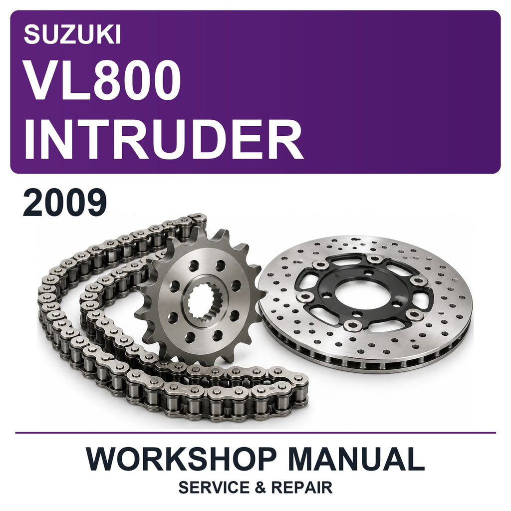 2009 Suzuki VL800 Intruder Workshop Service & Repair Manual