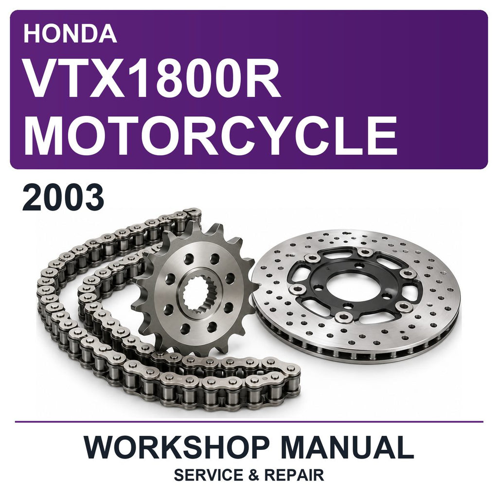 2003 Honda VTX1800R Motorcycle Workshop Service & Repair Manual