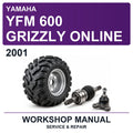 2001 Yamaha YFM 600 Grizzly Online Workshop Service & Repair Manual