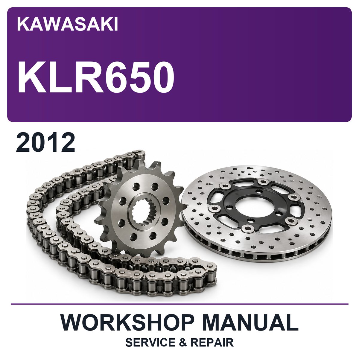 2012 Kawasaki KLR650 Workshop Service & Repair Manual