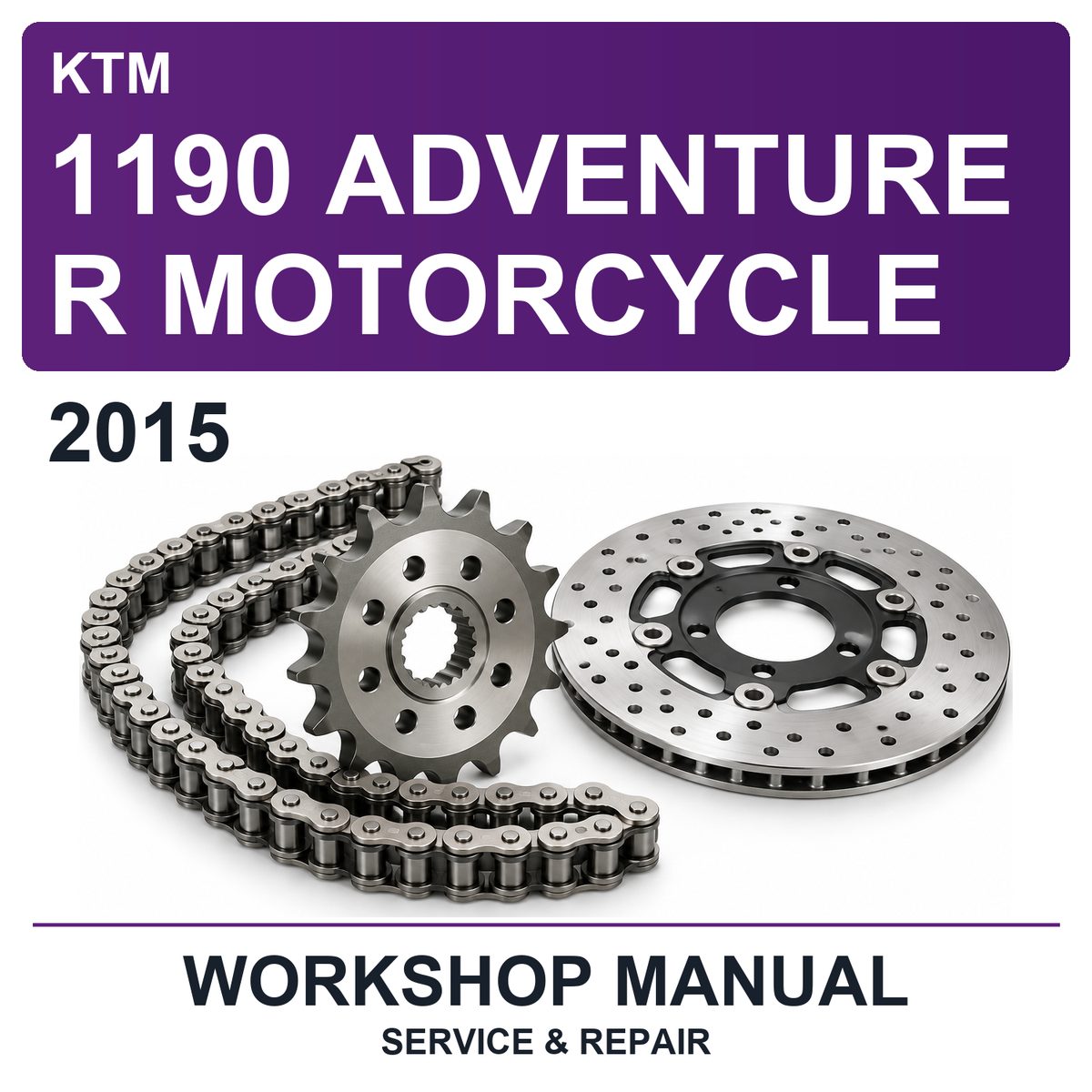 2015 KTM 1190 Adventure R Motorcycle Workshop Service & Repair Manual