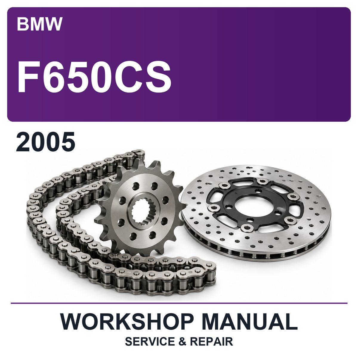 2005 BMW F650CS Workshop Service & Repair Manual
