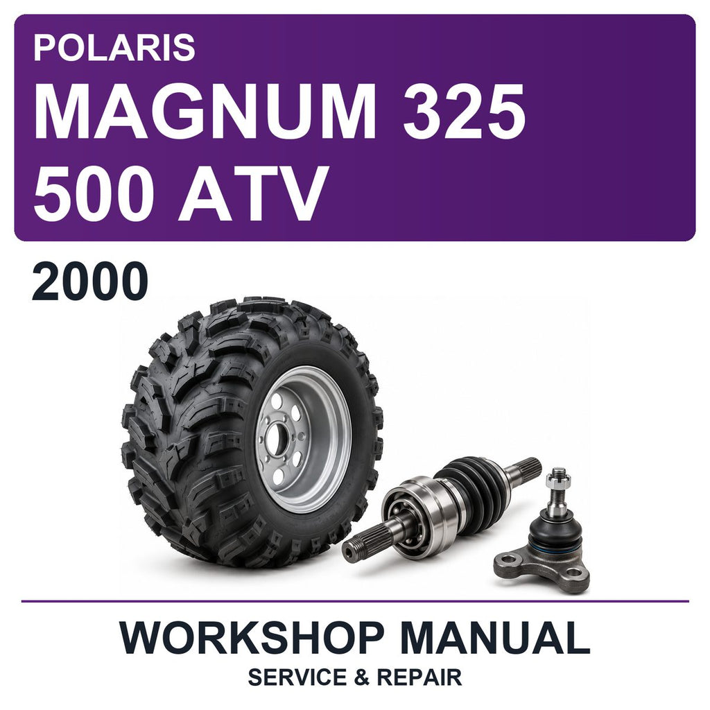 2000 Polaris Magnum 325 500 ATV Workshop Service & Repair Manual