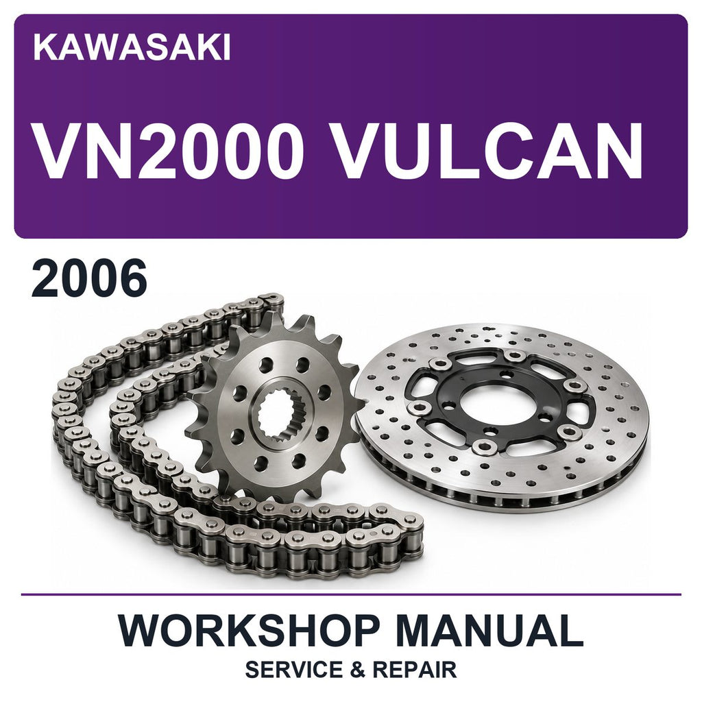 2006 Kawasaki VN2000 Vulcan Workshop Service & Repair Manual