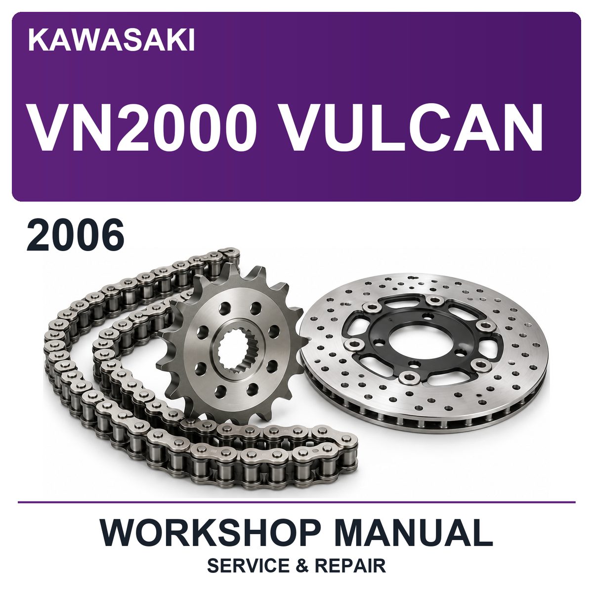 2006 Kawasaki VN2000 Vulcan Workshop Service & Repair Manual