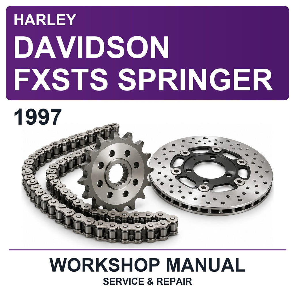 1997 Harley Davidson Fxsts Springer Workshop Service & Repair Manual