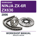 2006 Kawasaki Ninja ZX-6R ZX636 Workshop Service & Repair Manual