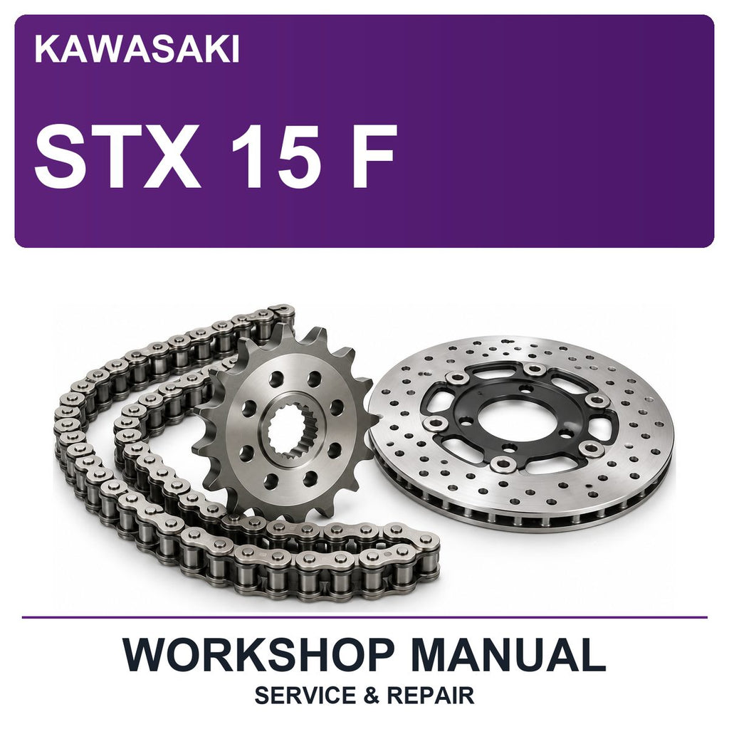 Kawasaki STX 15 F Workshop Service & Repair Manual