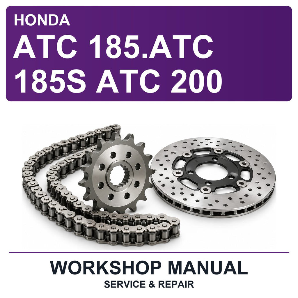 Honda ATC 185.ATC 185S ATC 200 Workshop Service & Repair Manual