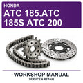 Honda ATC 185.ATC 185S ATC 200 Workshop Service & Repair Manual