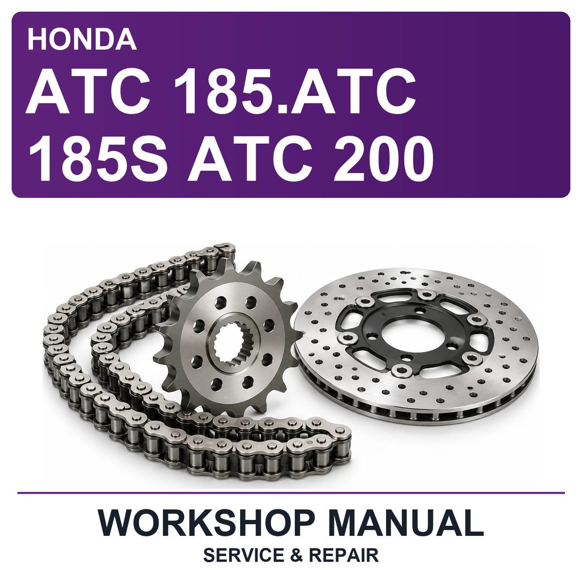 Honda ATC 185.ATC 185S ATC 200 Workshop Service & Repair Manual