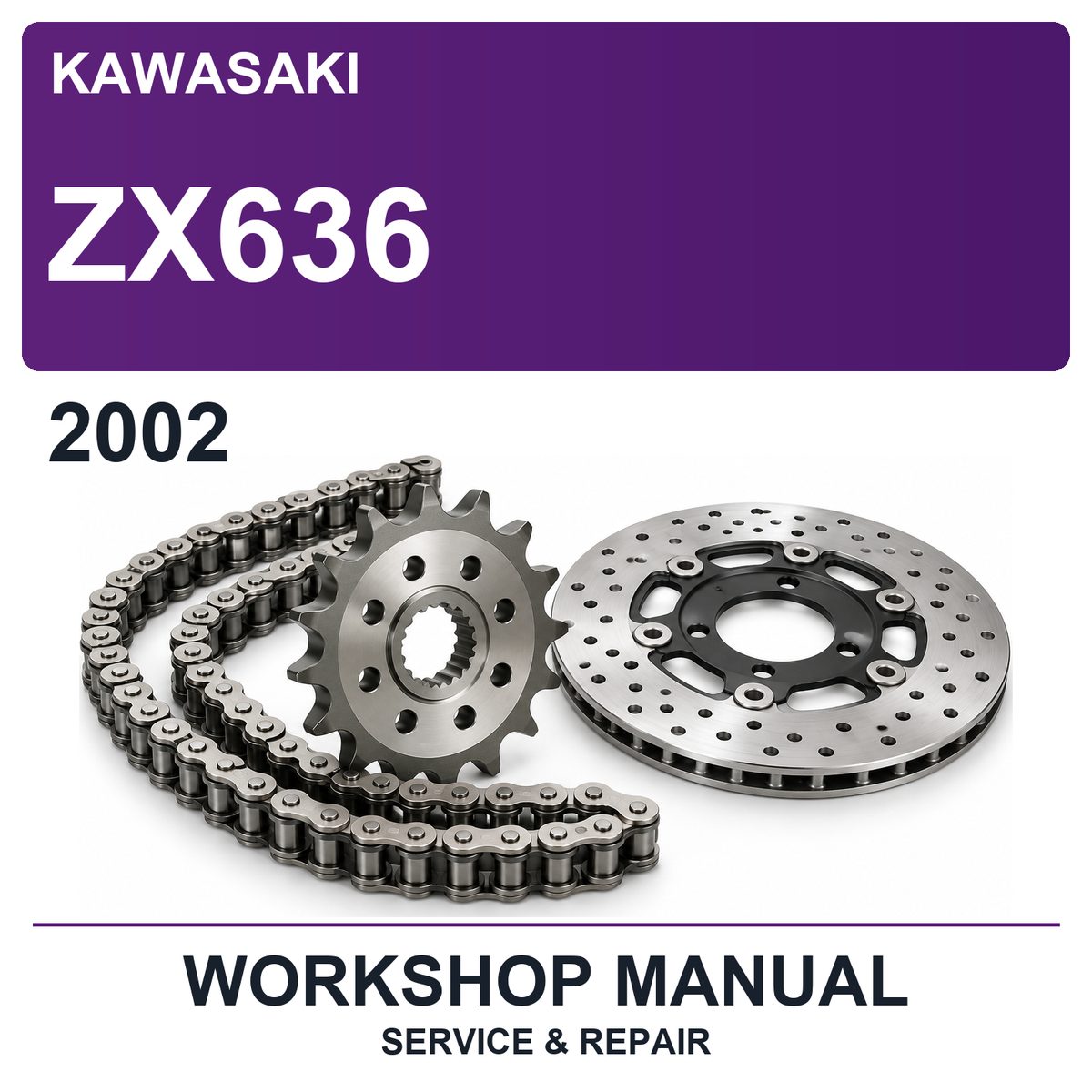 2002 Kawasaki ZX636 Workshop Service & Repair Manual