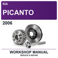 2006 Kia Picanto Workshop Service & Repair Manual