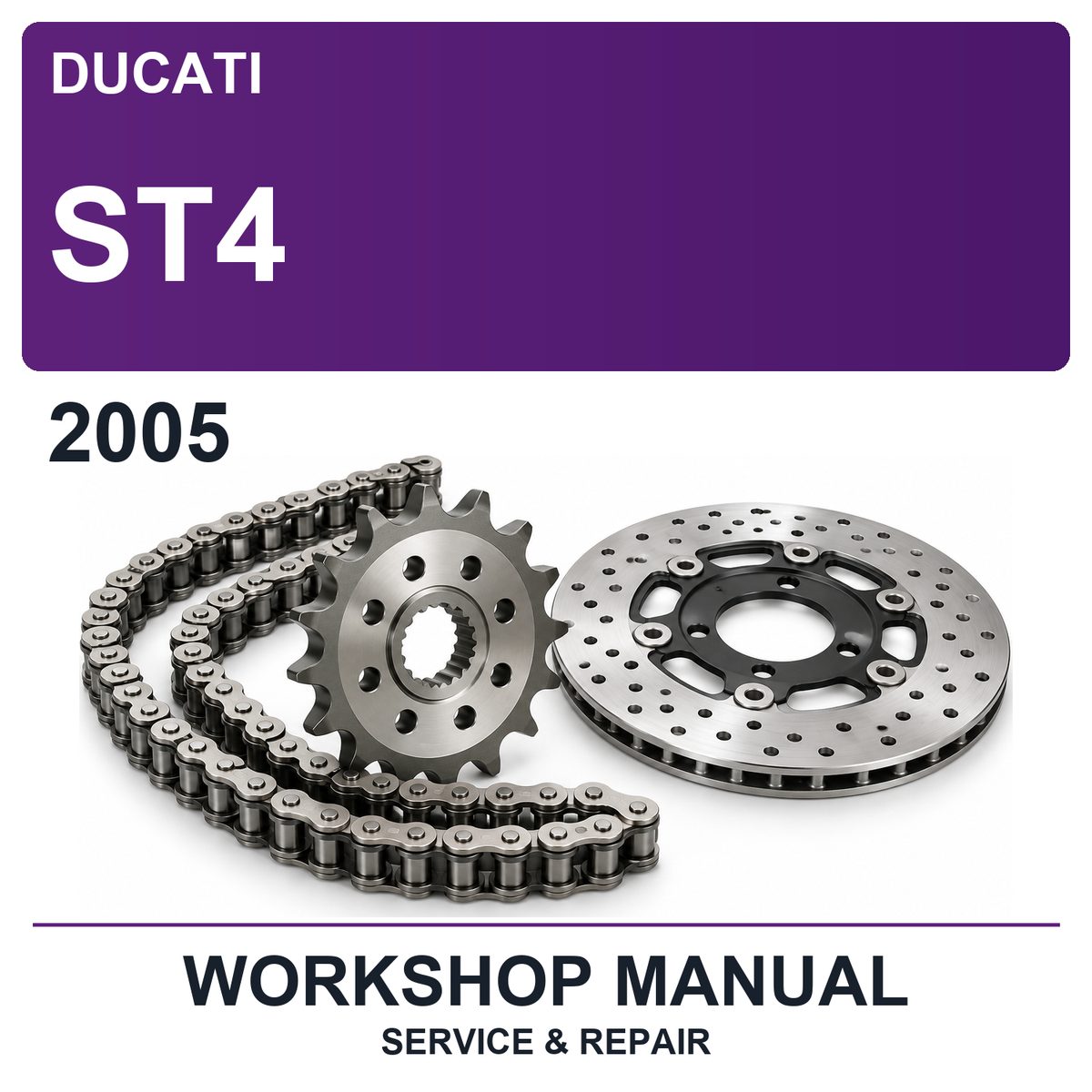 2005 Ducati ST4 Workshop Service & Repair Manual