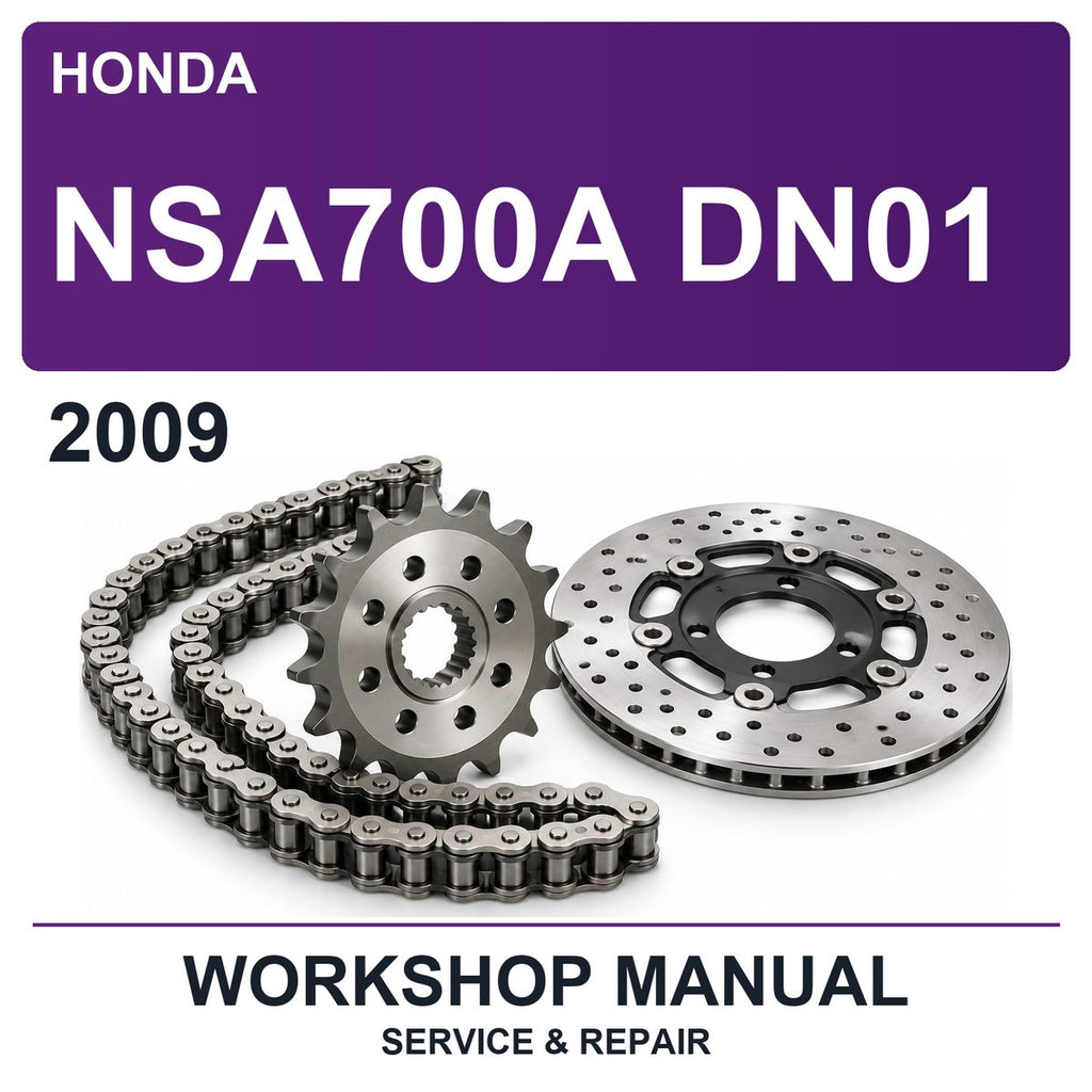 2009 Honda NSA700A DN01 Workshop Service & Repair Manual