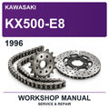 1996 Kawasaki KX500-E8 Workshop Service & Repair Manual