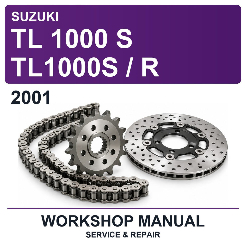 2001 Suzuki TL 1000 S TL1000S / R Workshop Service & Repair Manual