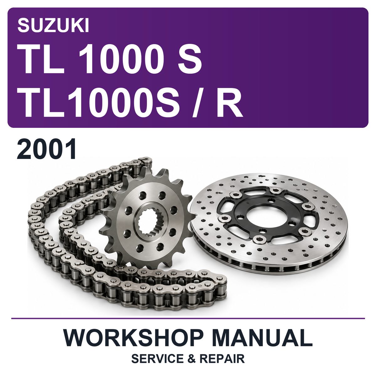 2001 Suzuki TL 1000 S TL1000S / R Workshop Service & Repair Manual