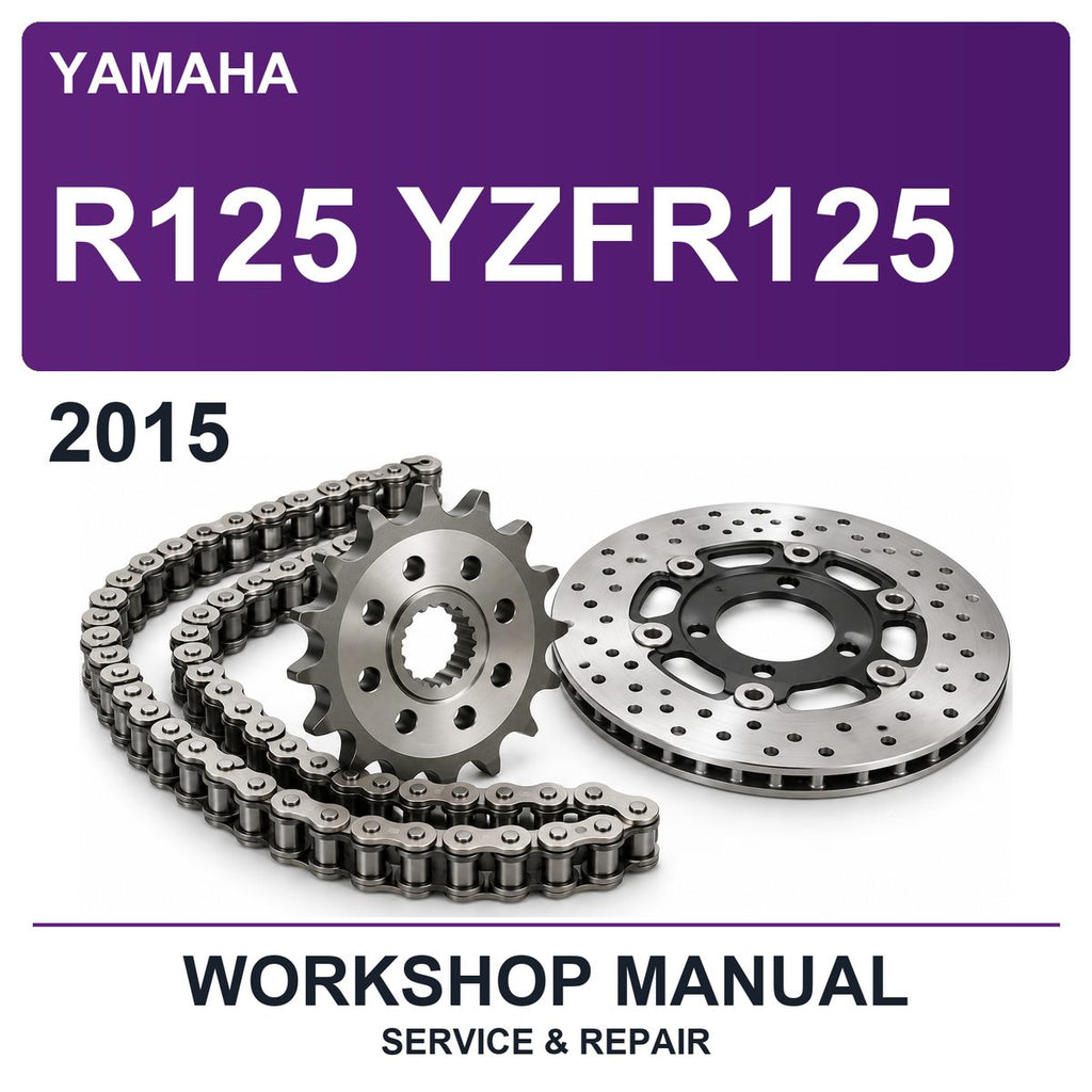2015 Yamaha R125 YZFR125 Workshop Service & Repair Manual