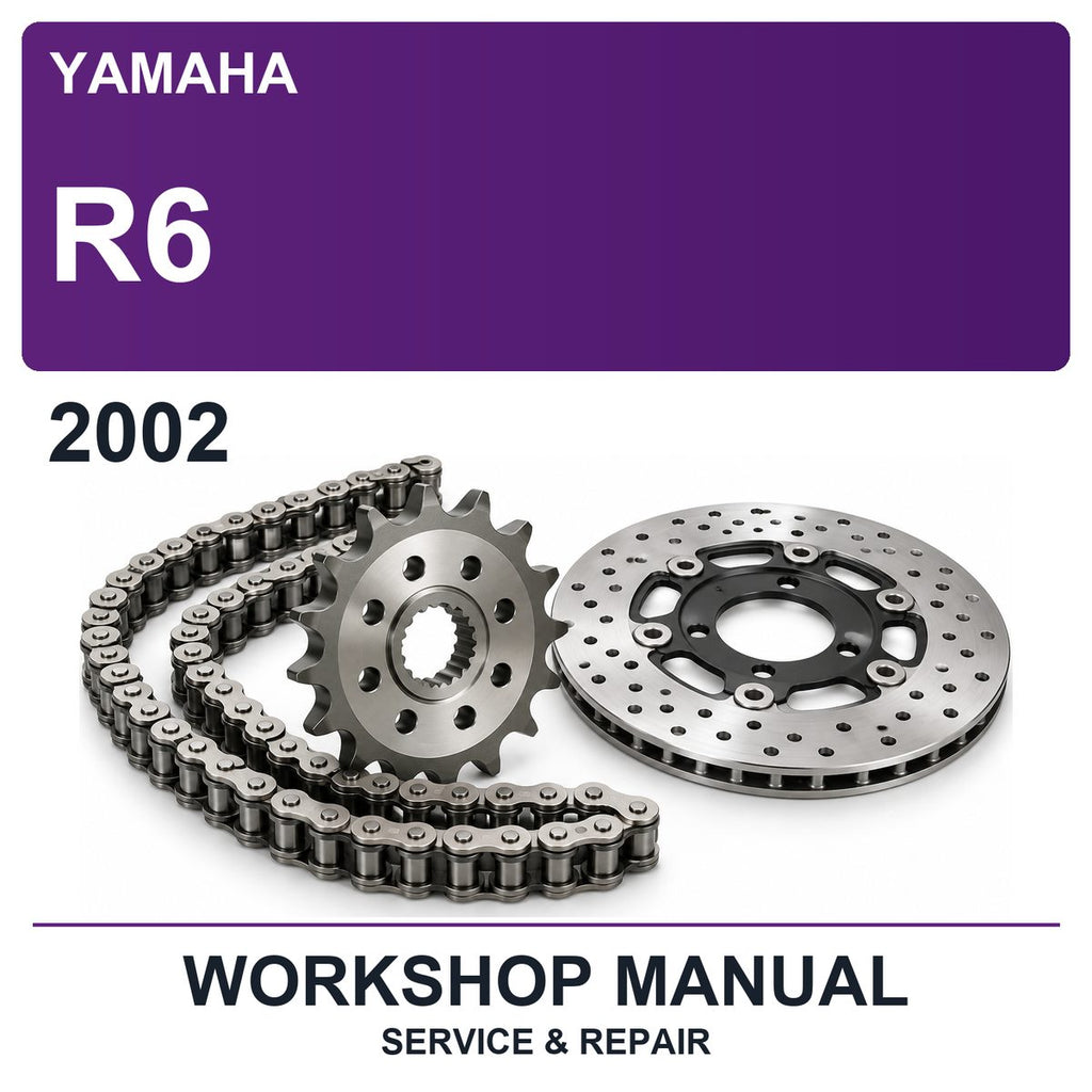 2002 Yamaha R6 Workshop Service & Repair Manual