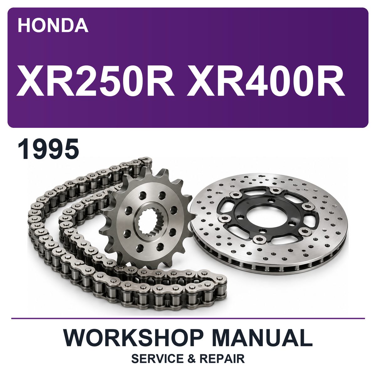 1995 Honda XR250R XR400R Workshop Service & Repair Manual