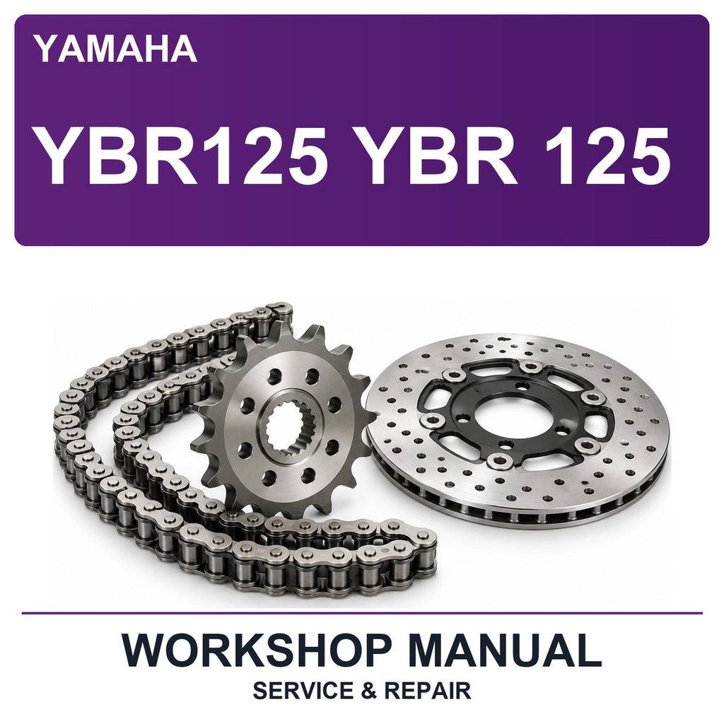 Yamaha YBR125 YBR 125 Workshop Service & Repair Manual