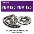 Yamaha YBR125 YBR 125 Workshop Service & Repair Manual