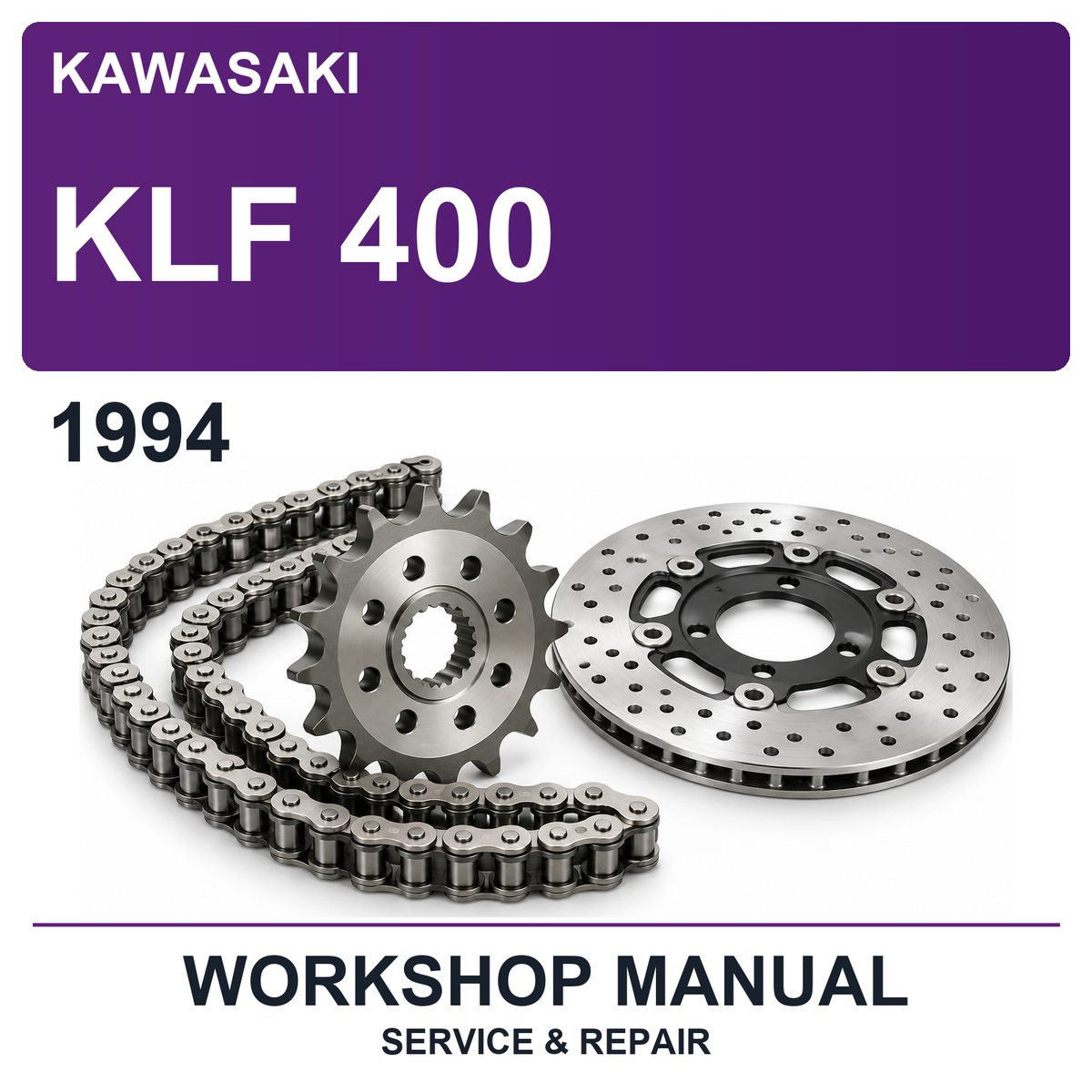 1994 Kawasaki KLF 400 Workshop Service & Repair Manual