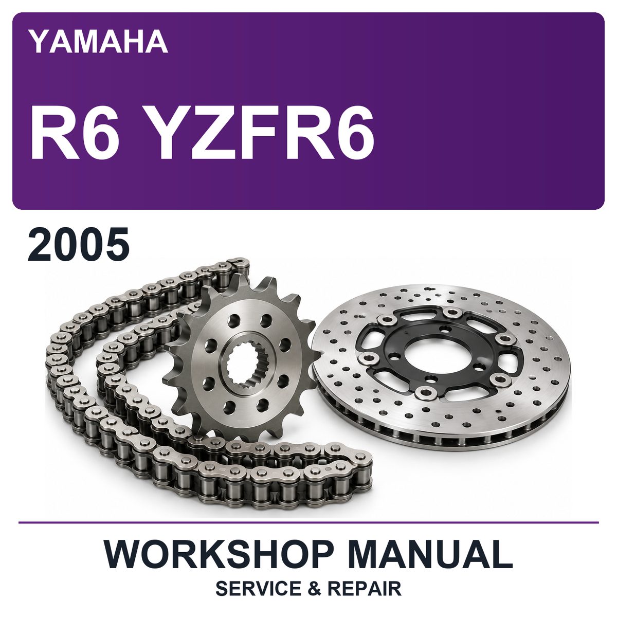 2005 Yamaha R6 YZFR6 Workshop Service & Repair Manual